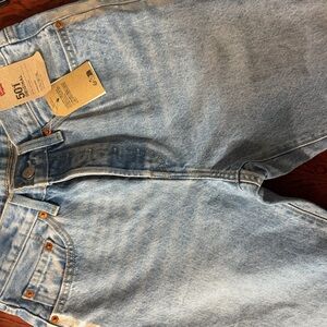 Levi's Light Blue Straight Leg Jeans